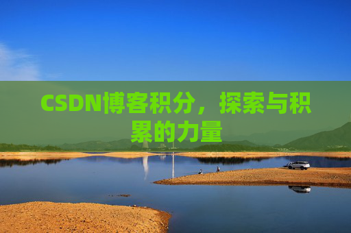 CSDN博客积分，探索与积累的力量